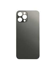 iPhone 12 Pro Max Rear Glass Standard Aftermarket - Black