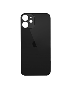 iPhone 12 Mini Rear Glass Standard Aftermarket - Black