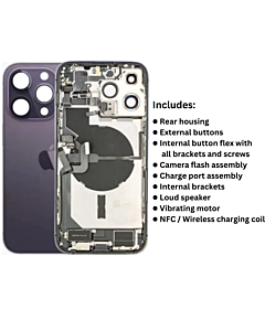 iPhone 14 Pro Max Original Housing Pull Deep Purple