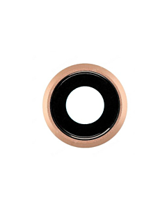 iPhone 7 / 8 Rear Camera Lens With Bezel Gold