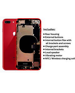 iPhone 8 Plus Original Housing Pull Out Red