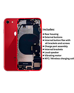 iPhone 8 Original Housing Pull Out Red