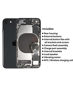 iPhone SE 2022 Original Housing Pull Black