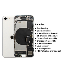 iPhone SE 2020 Original Housing Pull Out White