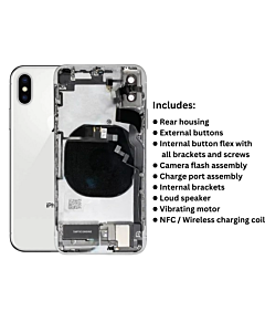 iPhone X Original Housing Pull Out White