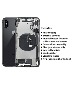 iPhone XS Max Original Housing Pull Out Black
