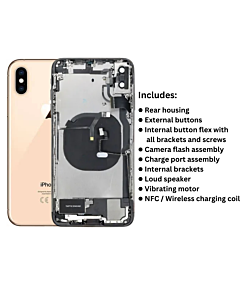 iPhone XS Max Original Housing Pull Out Gold