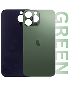 iPhone 13 Pro Max Rear Glass Premium Aftermarket Green