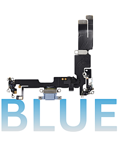 iPhone 14 Plus Charging Port Flex Premium Blue