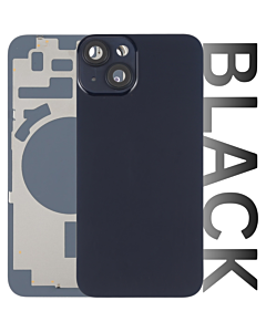 iPhone 14 Plus Premium Aftermarket Rear Glass Black