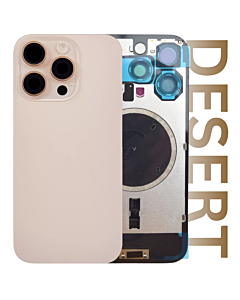 iPhone 16 Pro Premium Aftermarket Rear Glass Desert Titanium