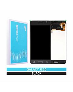 Galaxy J3 2016 (J320) LCD and Digitizer Touch Screen Assembly - Black