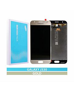 Galaxy J3 2017 (J330) LCD and Digitizer Touch Screen Assembly - Gold