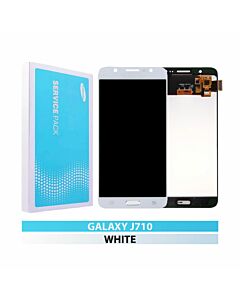 Galaxy J7 2016 (J710) LCD and Digitizer Touch Screen Assembly - White