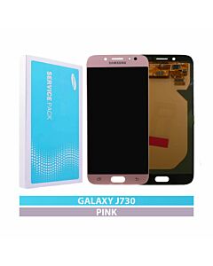 Galaxy J7 Pro J730 LCD and Digitizer Touch Screen Assembly - Pink