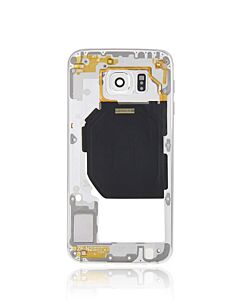 Samsung SM-G920 Galaxy S6 Mid-Frame Housing Silver