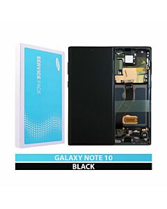 Samsung SM-N970 Galaxy Note 10 Service Pack LCD Display Replacement Black