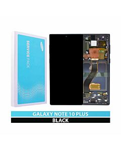 Samsung SM-N975 Galaxy Note 10 Plus Service Pack LCD Display Replacement Black