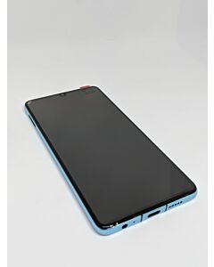 Huawei P30 Dual Sim (ELE-L29) Service Pack LCD Display Replacement With Battery and Finger Sensor Aurora Blue