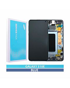 Samsung SM-G970 Galaxy S10e Service Pack LCD Display Replacement Prism Blue