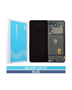 Samsung SM-G780 Galaxy S20 FE Service Pack LCD Display Replacement Cloud Navy