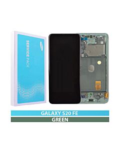 Samsung SM-G780 Galaxy S20 FE Service Pack LCD Display Replacement Cloud Mint