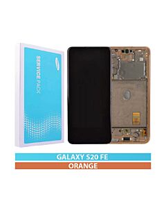 Samsung SM-G780 Galaxy S20 FE Service Pack LCD Display Replacement Cloud Orange
