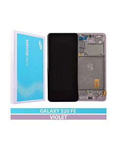 Samsung SM-G780 Galaxy S20 FE Service Pack LCD Display Replacement Cloud Lavender