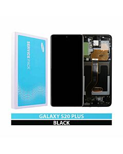 Samsung SM-G986 Galaxy S20 Plus 5G Service Pack LCD Display Replacement Black