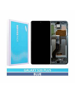 Samsung SM-G986 Galaxy S20 Plus 5G Service Pack LCD Display Replacement Blue