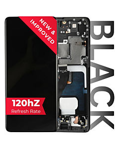 Samsung Galaxy S21 Ultra Aftermarket Display Black