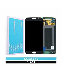 Smasung SM-G920 Galaxy S6 Service Pack LCD Display Replacement Black