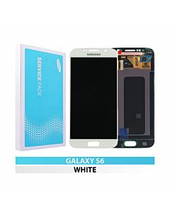 Smasung SM-G920 Galaxy S6 Service Pack LCD Display Replacement White