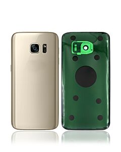 Samsung SM-G930 Galaxy S7 Rear Glass With Camera Lens Gold