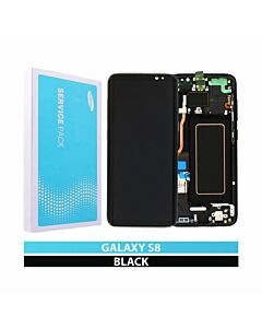 Samsung SM-G950 Galaxy S8 Service Pack LCD Display Replacement Black