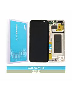 Samsung SM-G950 Galaxy S8 Service Pack LCD Display Replacement Gold
