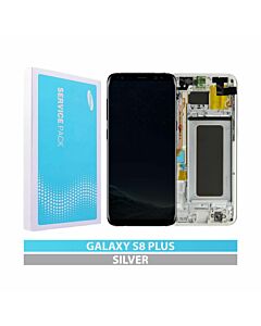 Samsung SM-G955 Galaxy S8 Plus Service Pack LCD Display Replacement Silver