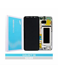 Samsung SM-G950 Galaxy S8 Service Pack LCD Display Replacement Silver