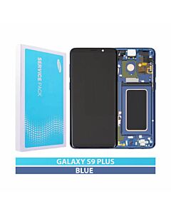 Samsung SM-G965 Galaxy S9 Plus Service Pack LCD Display Replacement Coral Blue