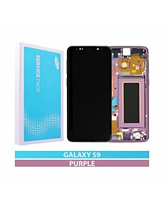 Samsung SM-G960 Galaxy S9 Service Pack LCD Display Replacement Lilac Purple