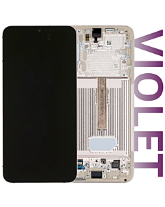 Samsung SM-S906 Galaxy S22 Plus Service Pack LCD Display Replacement Violet