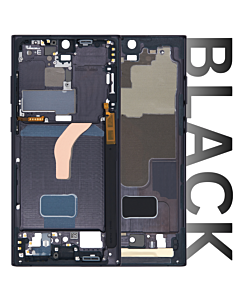 Samsung SM-S908 Galaxy S22 Ultra Mid-Frame Black