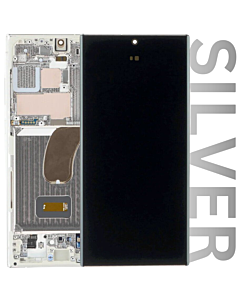 Samsung SM-S918 Galaxy S23 Ultra Service Pack Display Sky Blue / Lime (Silver)