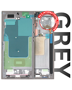 Samsung SM-S928 Galaxy S24 Ultra Mid-Frame Grey