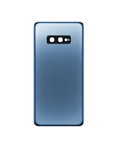 Samsung SM-G970 Galaxy S10e Rear Glass With Adhesive & Camera Lens - Prism Blue
