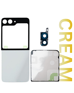 Samsung SM-F731 Galaxy Flip 5 Rear Glass Cream