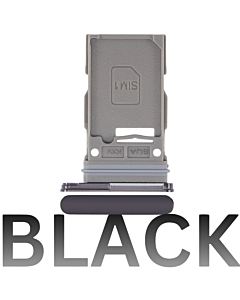 Samsung SM-S901 / S906 Galaxy S22 / S22 Plus Sim Tray Black
