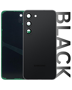 Samsung SM-S916 Galaxy S23 Plus Rear Glass With Camera Lens Black