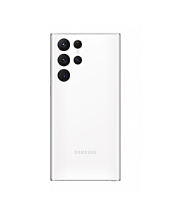 Samsung SM-S908 Galaxy S22 Ultra Rear Cover With Camera Lens Phantom White
