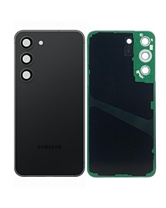 Samsung SM-S916 Galaxy S23 Plus Rear Glass With Camera Lens Black